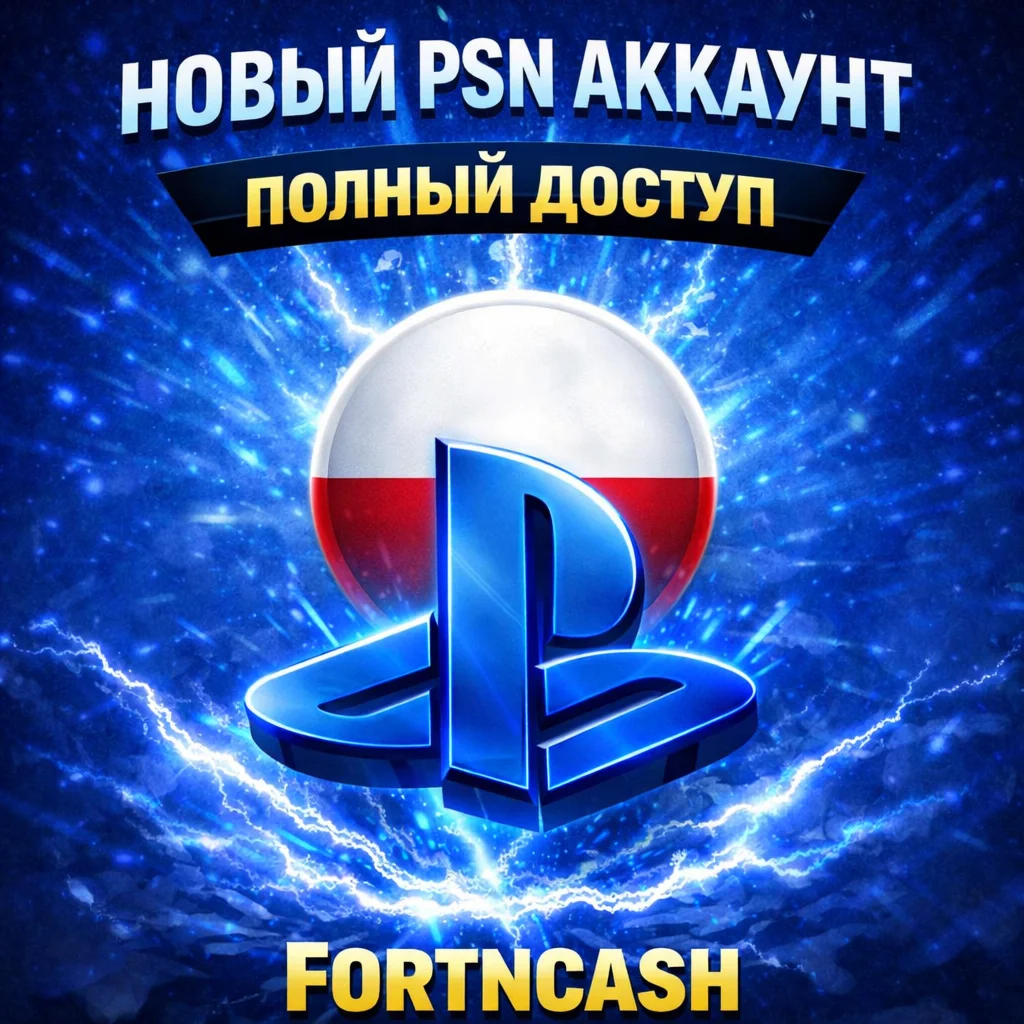 ️ Новый Польский PSN аккаунт (PlayStation Польша)