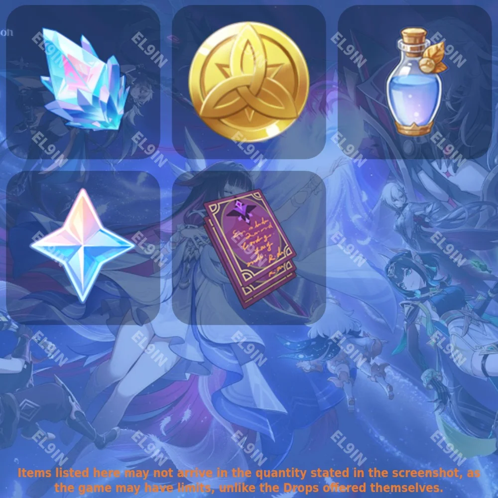 ⚜️Genshin Impact🎈Twitch Drops🏅5 items + 🎁