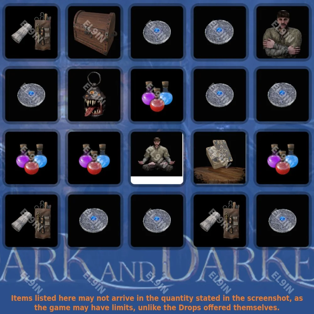 🌟Dark and Darker🎲Twitch Drops👾20 items + 🎁