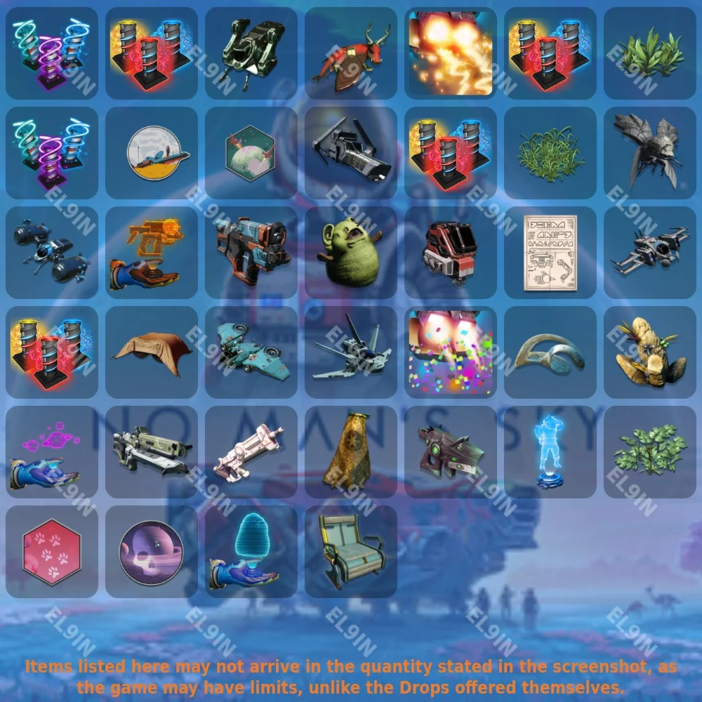 🏅No Man's Sky💫Twitch Drops💥48 предметов + 🎁