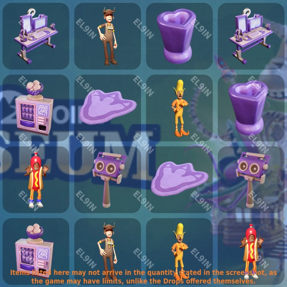 🎈Two Point Museum🎮Twitch Drops🌌16 items + 🎁