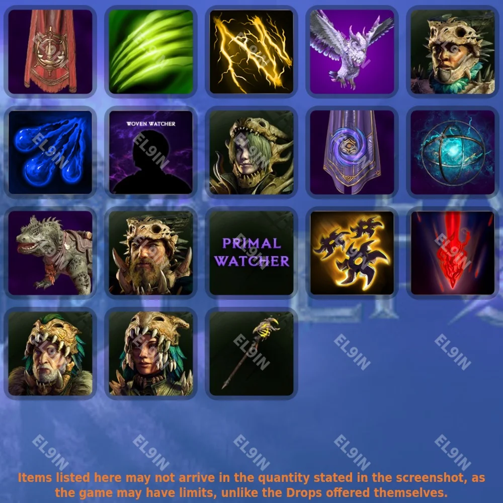 🎲Last Epoch👑Twitch Drops👑18 items + 🎁