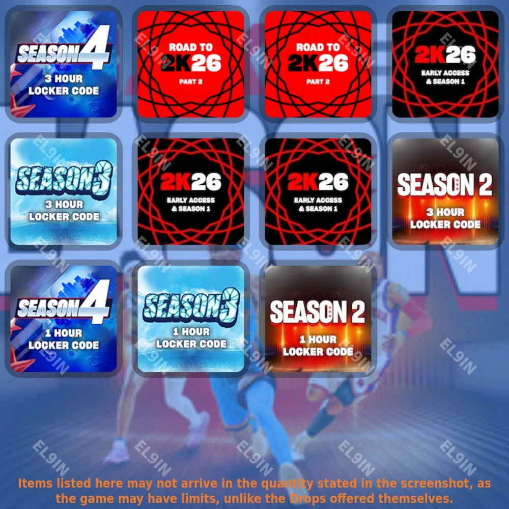 💎NBA 2K26✅Twitch Drops🚀11 items + 🎁