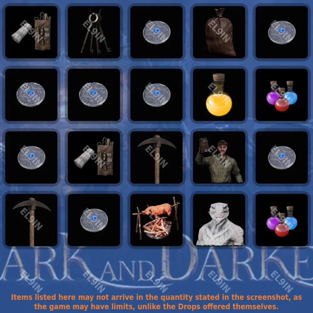 🎈Dark and Darker🎯Twitch Drops⚜️20 items + 🎁