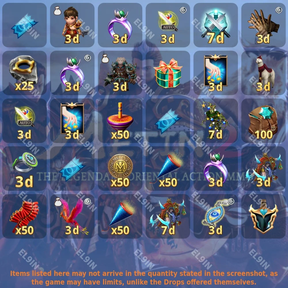 🔥Metin2🥇Twitch Drops📢30 items + 🎁