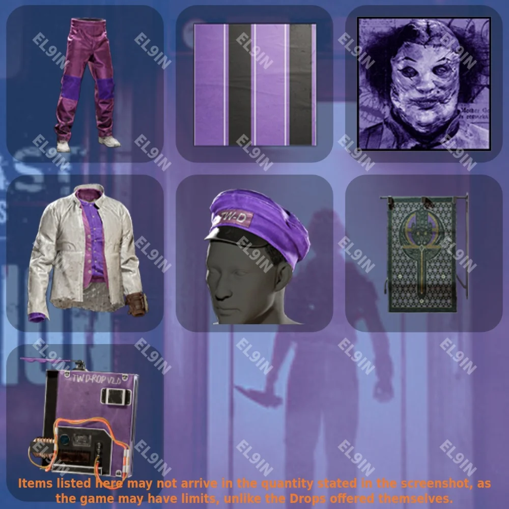 🎮The Outlast Trials🌈Twitch Drops👾7 items + 🎁