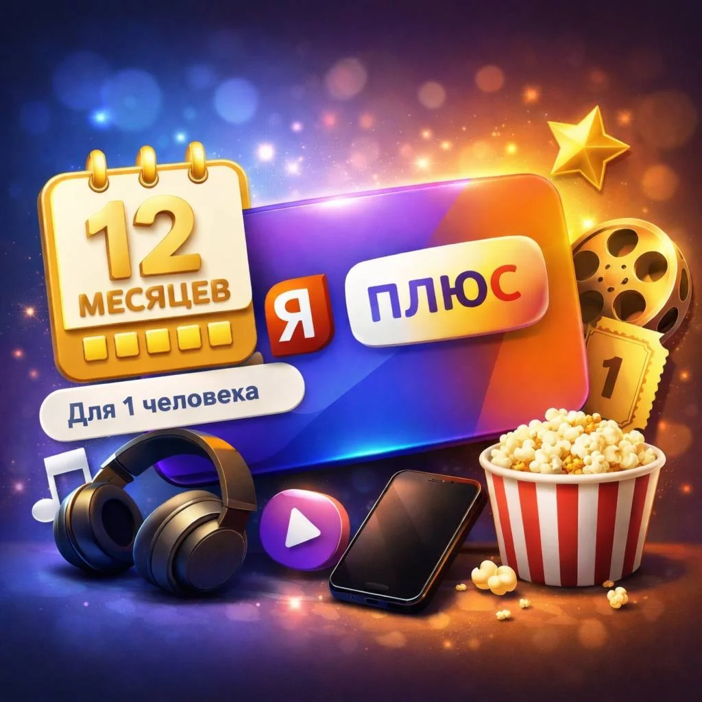 💳0%🎬Я Плюс Мульти 12 Месяцев ИНВАЙТ