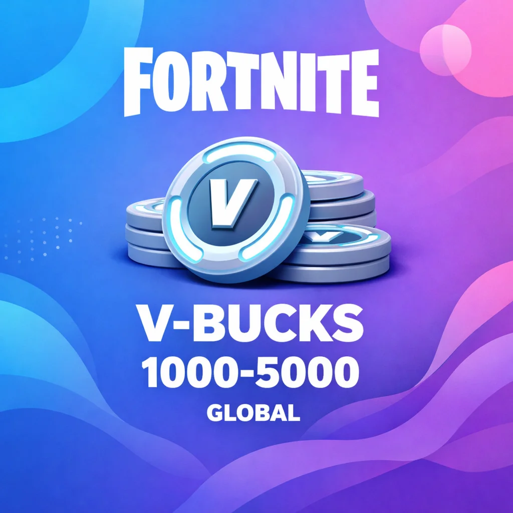 Подарочная карта Fortnite V-Bucks 1000-5000 - Global