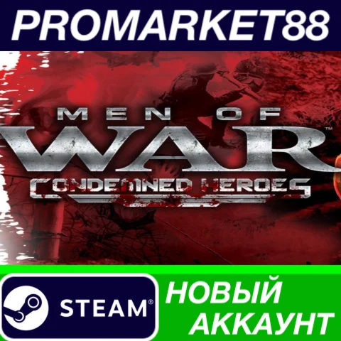 Men of War: Condemned Heroes Steam АККАУНТ +ПОЧТА