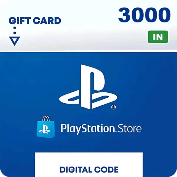 PlayStation Network Card PSN 3000 INR (IN) (Playstation