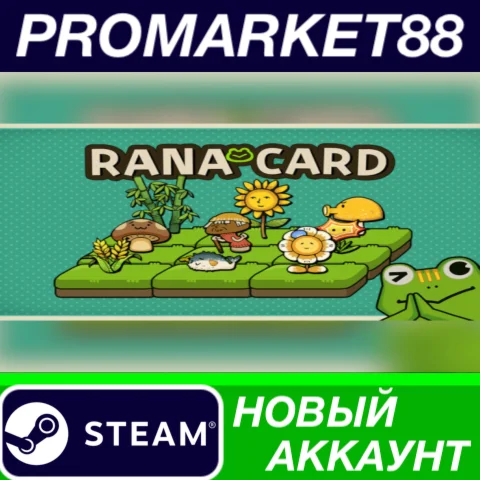 Rana Card Steam АККАУНТ НОВЫЙ +ПОЧТА
