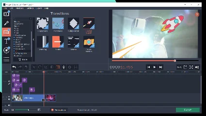 Movavi Video Editor Plus 2020 - Technology Set Effects