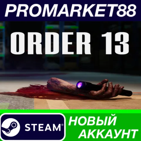 Order 13 Steam АККАУНТ НОВЫЙ +ПОЧТА