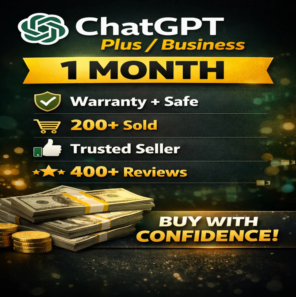 ChatGPT Plus/Business 1 Months+Private | Mail Activate