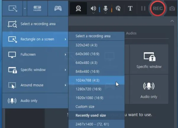 Программа для записи видео с экрана (без ограничений)