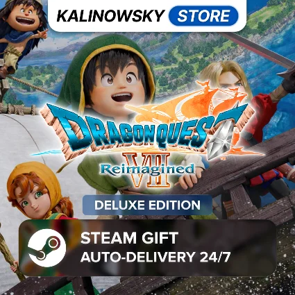 🚀 DRAGON QUEST VII REIMAGINED · DELUXE · ВЕСЬ МИР