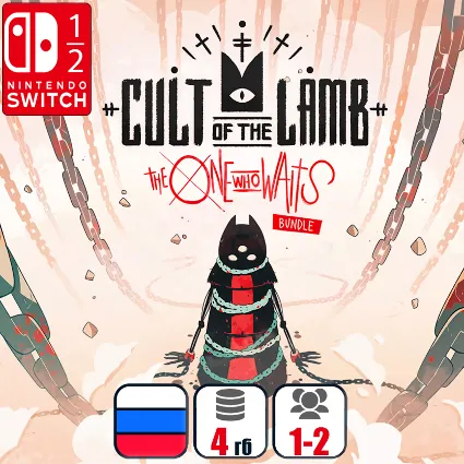 Cult of the Lamb: The One Who Waits (+ВСЕ DLC) | Nintendo Switch 1/2