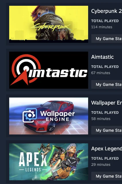 STEAM 💎 CS2 • Cyberpunk 2077 • PUBG • Wallpaper Engine