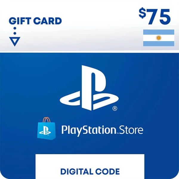 PlayStation Network Card PSN 75 USD (AR)