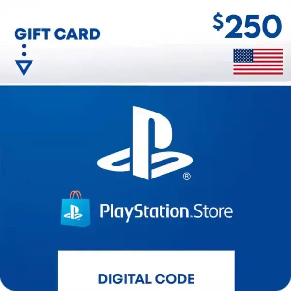 PlayStation Network Card PSN 250 USD (USA)