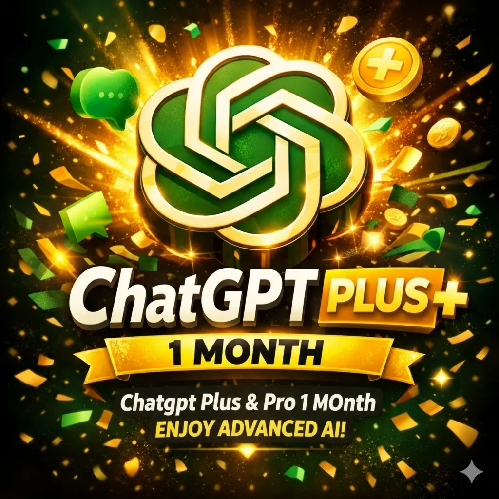 ChatGPT Plus & Pro – 1 месяц премиум-доступа к ИИ.