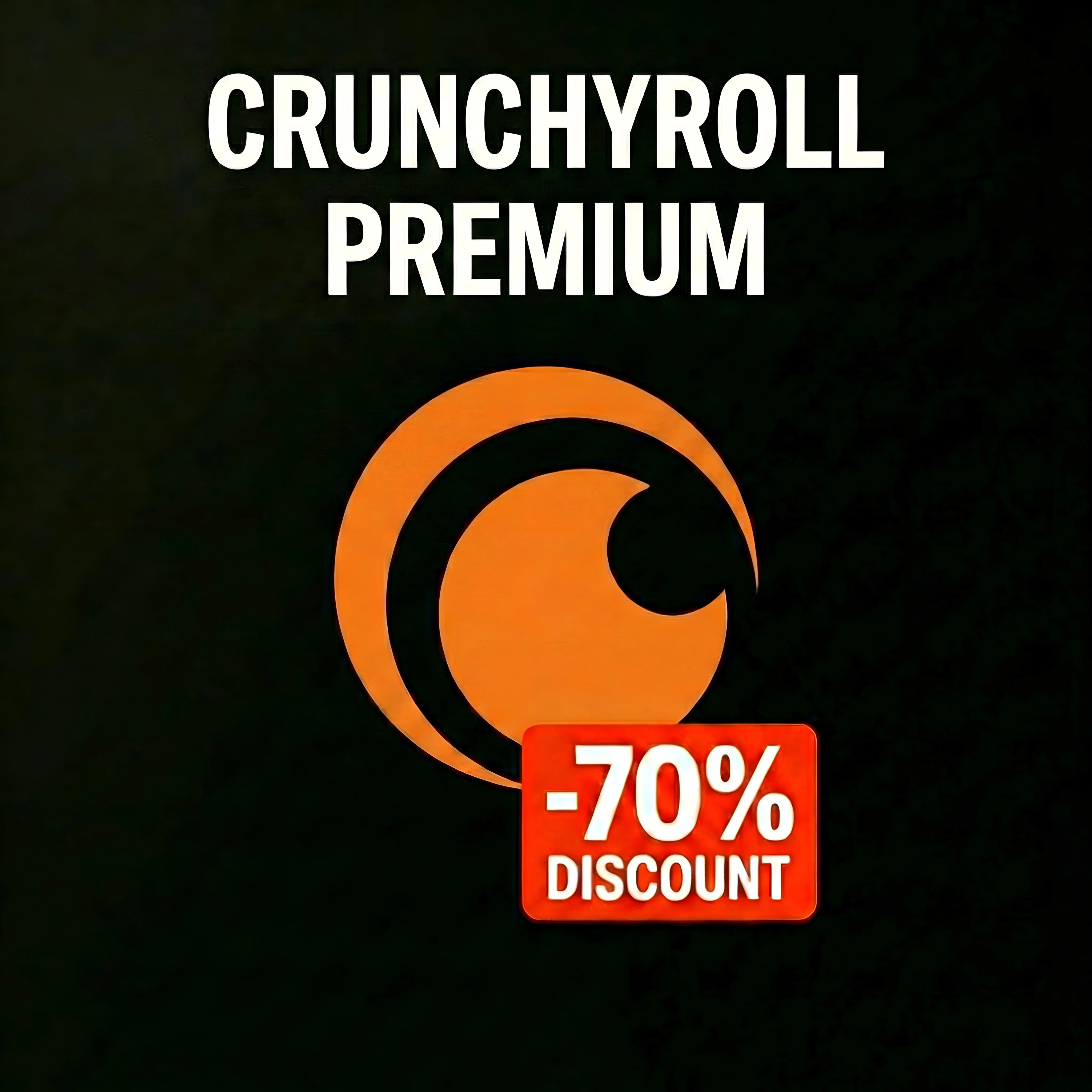 Crunchyroll Mega Fan 1/12 months