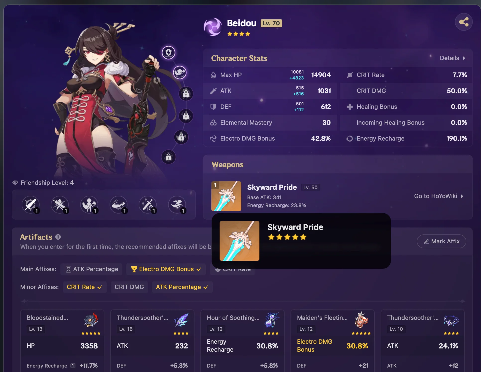 GENSHIN IMPACT • 53 AR • 29 CHARACTERS • 5 LEGENDARY