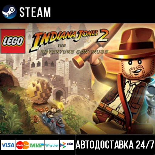 LEGO® Indiana Jones™ 2: The Adventure C СТИМ Steam Gift