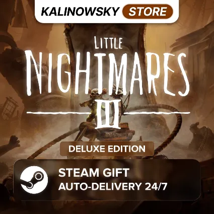 🚀 LITTLE NIGHTMARES III 3 · DELUXE · ВЕСЬ МИР