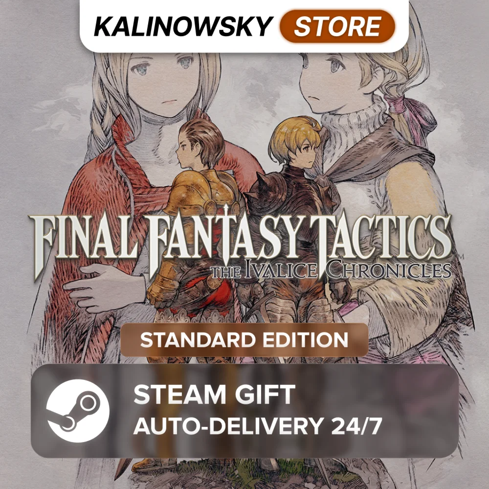 🚀FINAL FANTASY TACTICS THE IVALICE CHRONICLES · STANDARD · WORLDWIDE