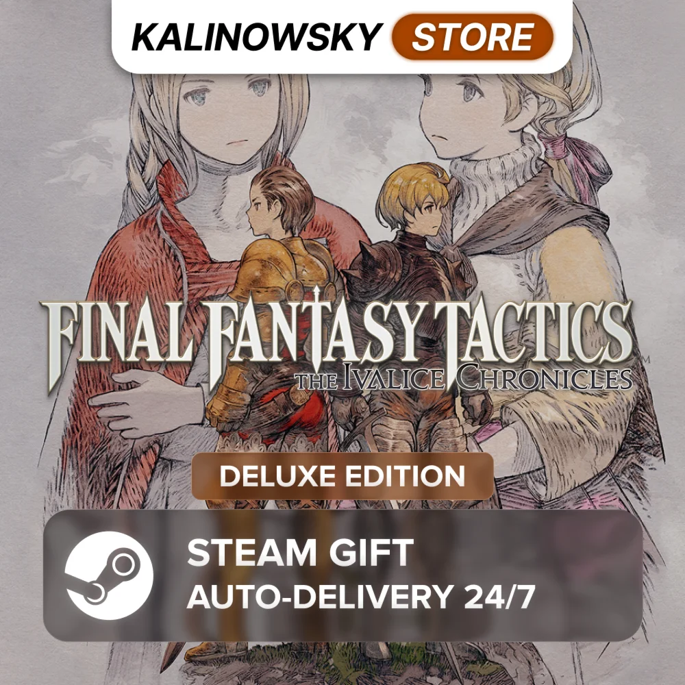 🚀FINAL FANTASY TACTICS THE IVALICE CHRONICLES · DELUXE · WORLDWIDE