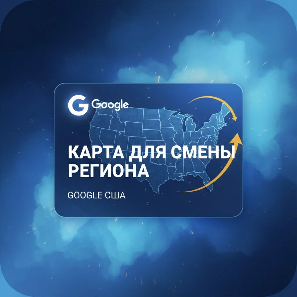 Map for changing the Google USA region🗽 (Balance 0$)