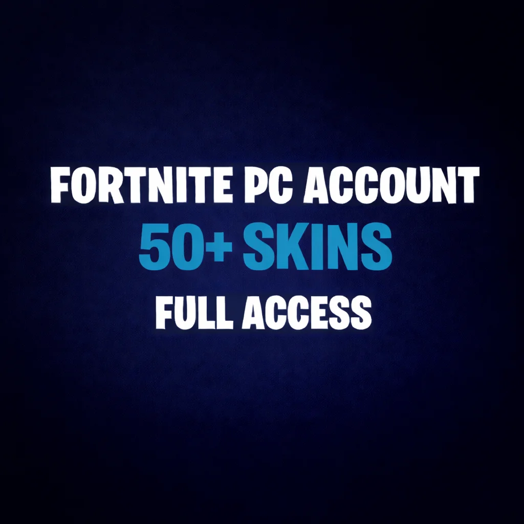 FORTNITE PC | 50+ Skins Guaranteed | Full Access