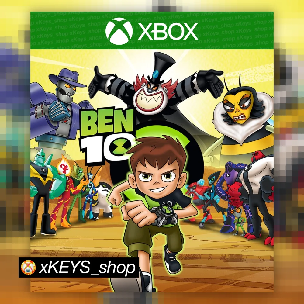  Ben 10 / Бен Тен ИГРА  XBOX КОД КЛЮЧ