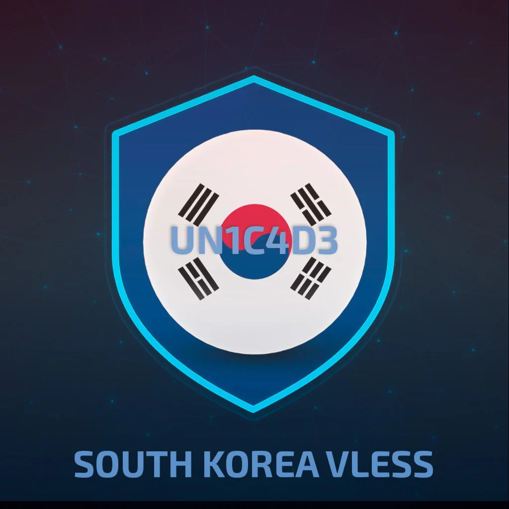 🌍SOUTH KOREA  VLESS VPN🧭WITHOUT LIMITS🌍[V2RAY/XRAY]