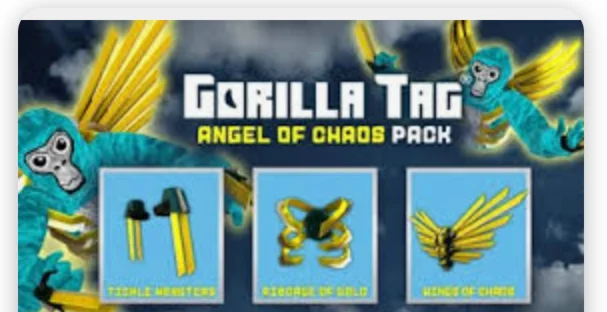 DLC Angel of Chaos Pack Gorilla Tag Oculus quest 2 3 s