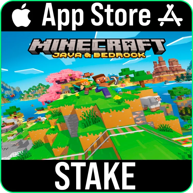 Minecraft НА ВАШ АККАУНТ КЛЮЧ AppStore ios iPhone iPad