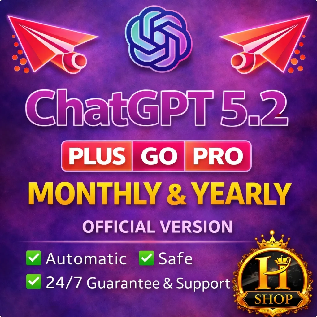 ChatGPT 5 🌏 1MONTH SUBSCRIPTION 🔥