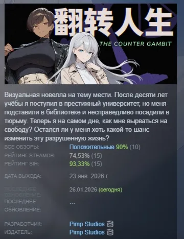 The Counter Gambit АВТОДОСТАВКА STEAM РОССИЯ