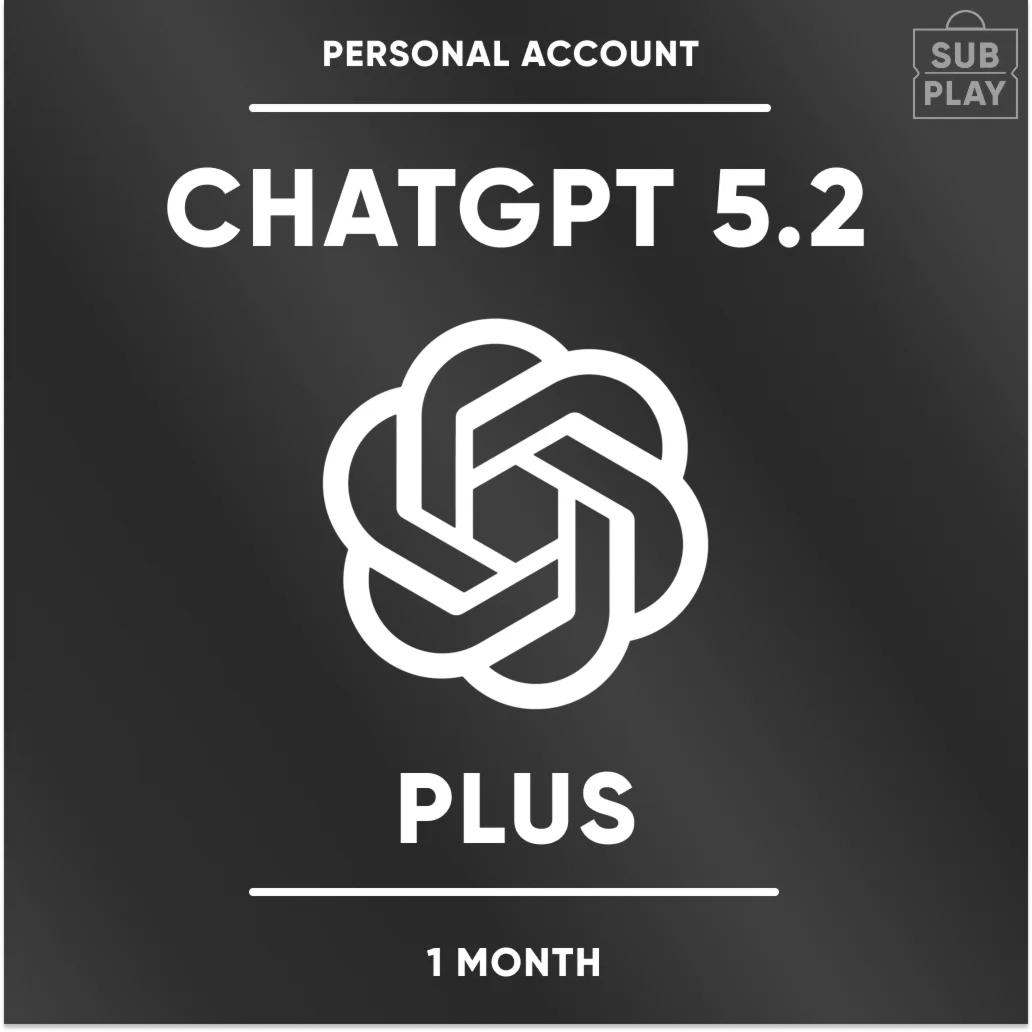 ChatGPT Plus 5.2  | Account  | 1 month