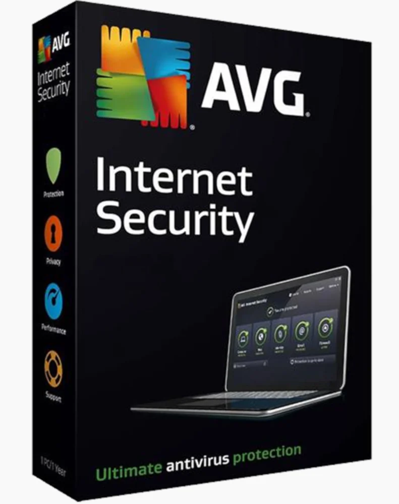 AVG Internet Security 5 Devices 1 Year GLOBAL KEY