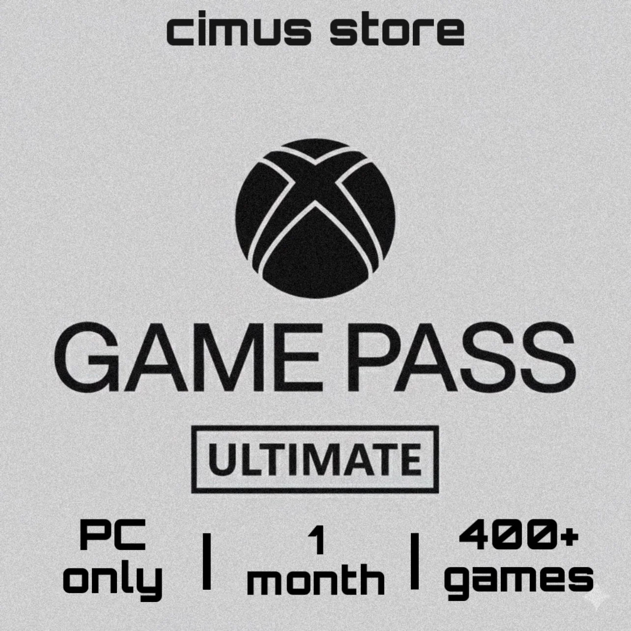 XBOX GAMEPASS ULTIMATE | 1 MONTH | ACCOUNT | ONLY PC