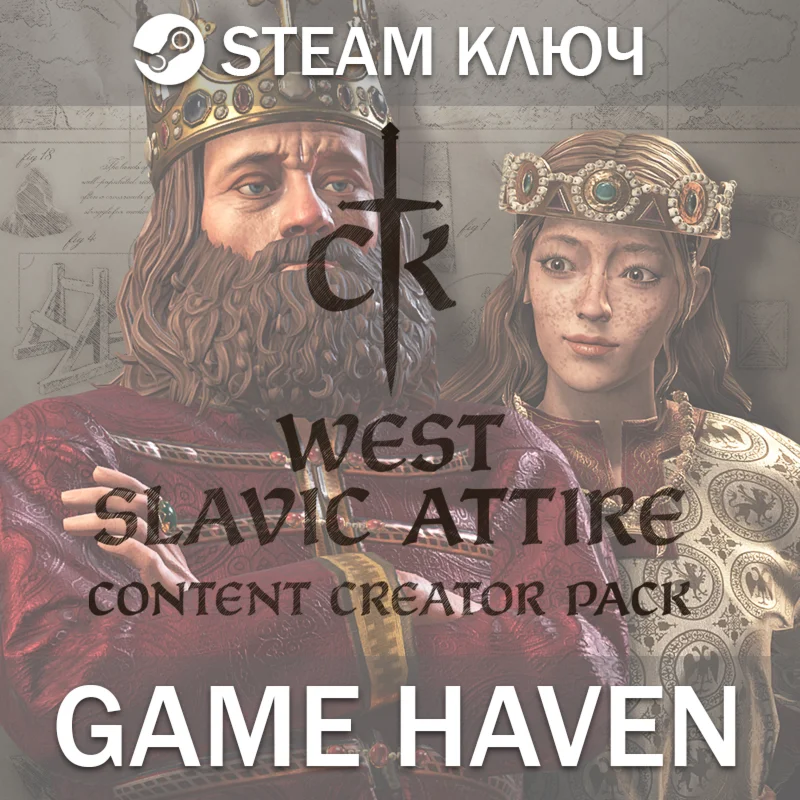 Crusader Kings III: West Slavic Attire Steam0% РФ+СНГ