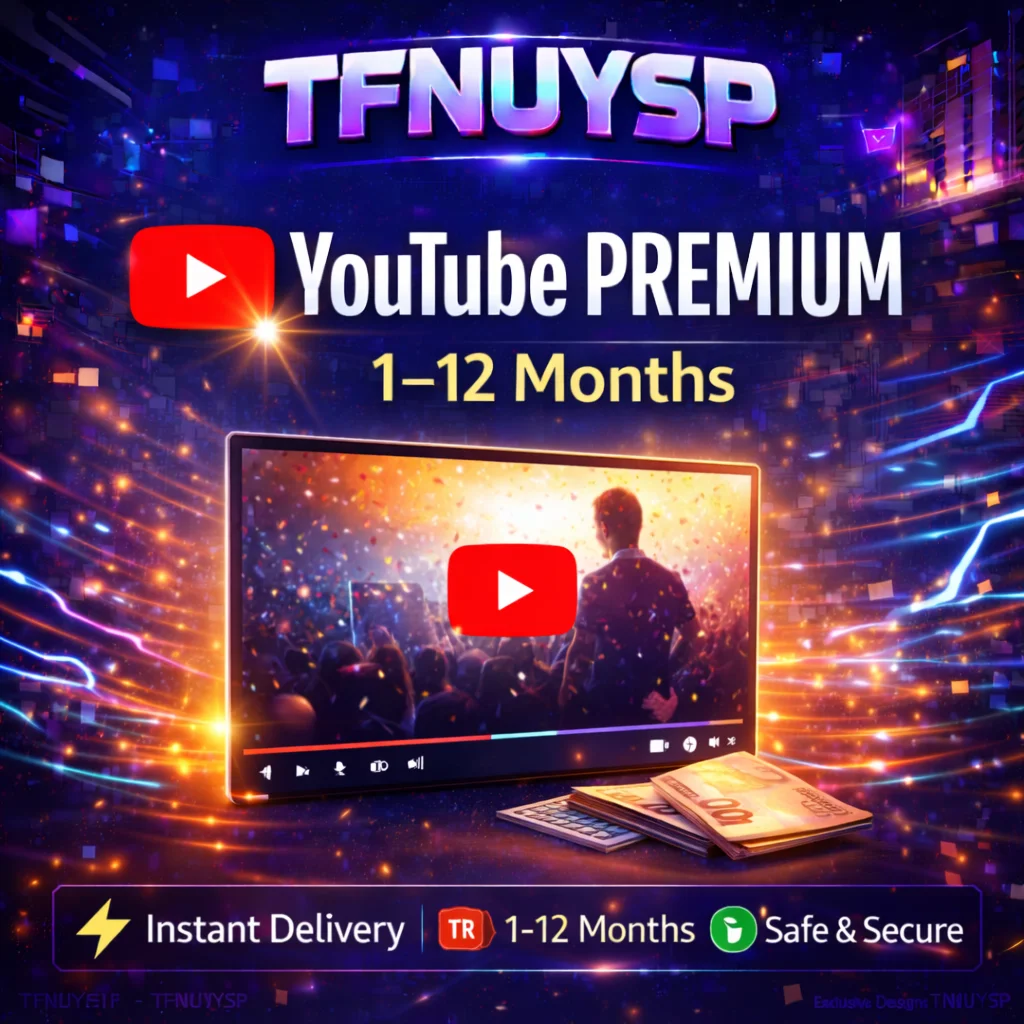 ⚡ YouTube Premium 1–12 Months | Fast on Your Acc