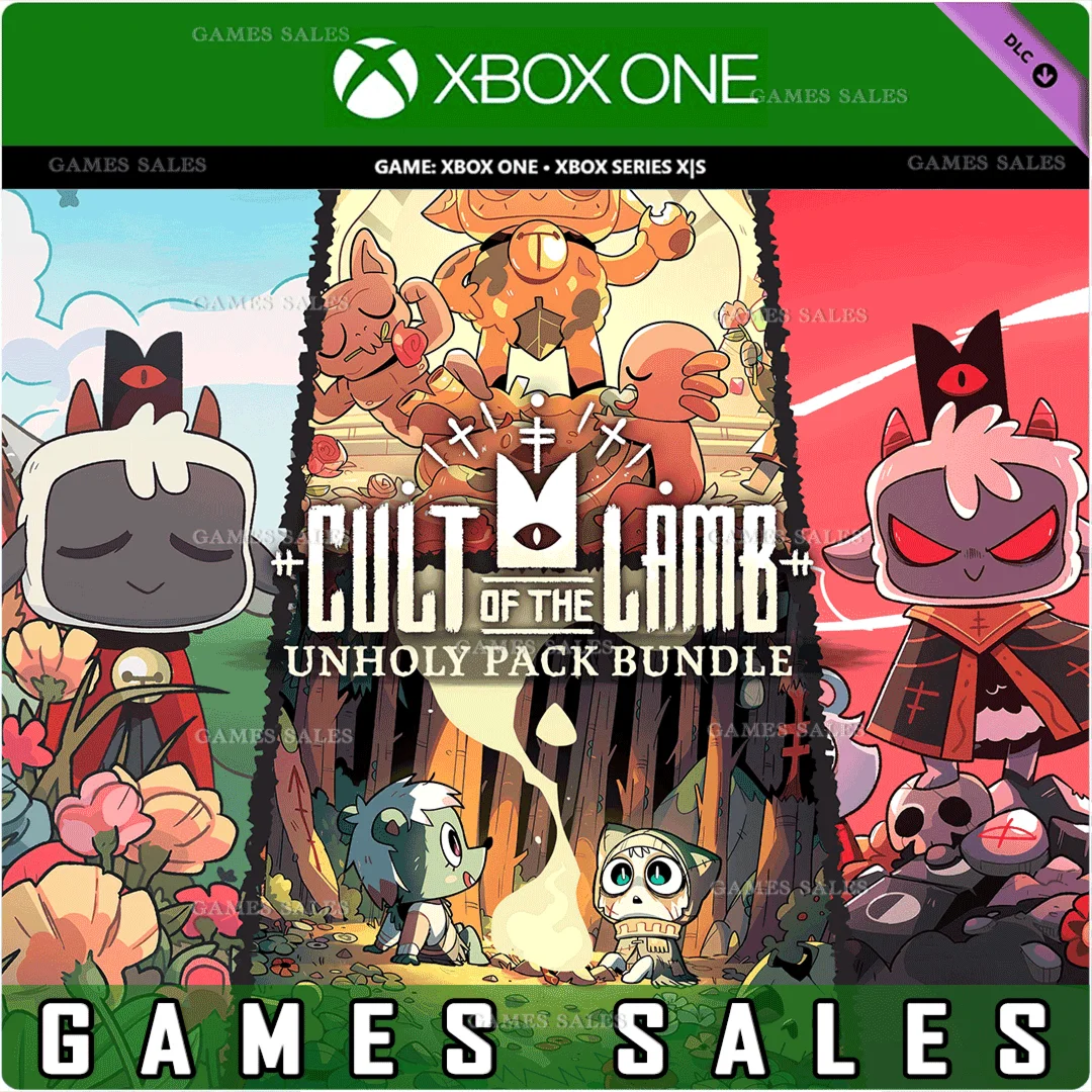 CULT OF THE LAMB UNHOLY PACK BUNDLE️XBOX ONE|XSКЛЮЧ