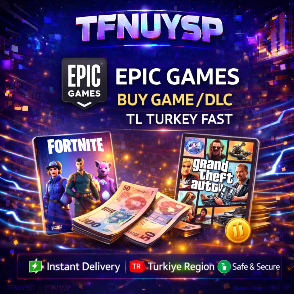 🎮 Покупка игр/DLC Epic Games TL Турция ⚡