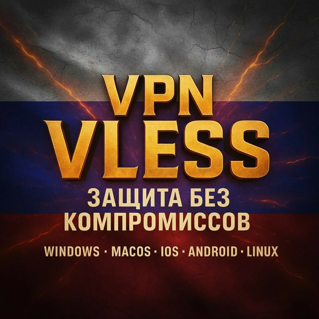 VLESS VPN (Россия) | Автовыдача | Без блокировок