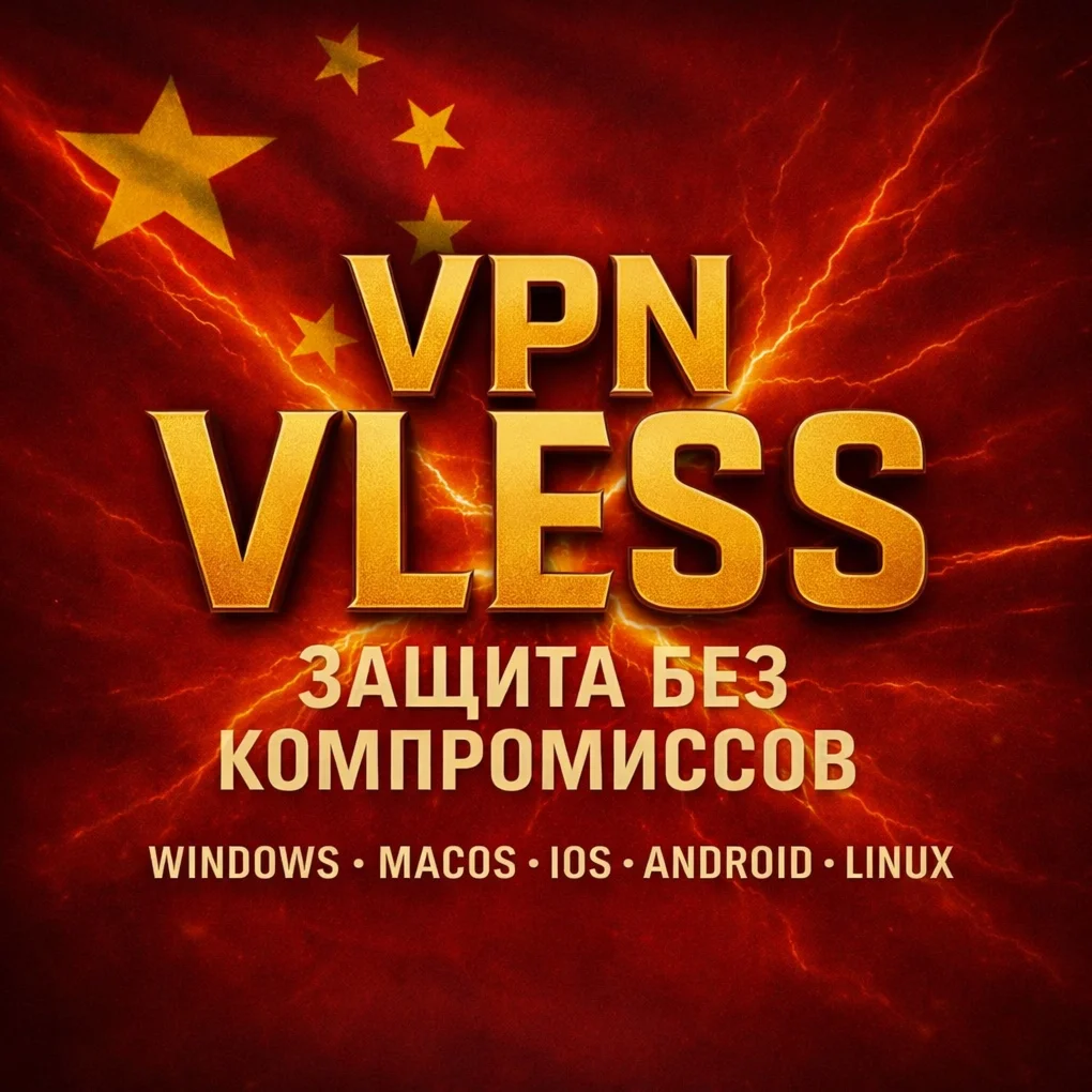 VLESS VPN (China) | Automatic Delivery | No Block