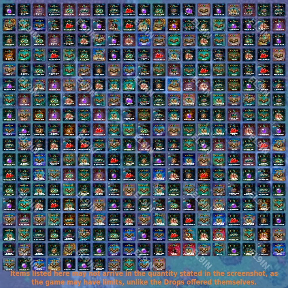 ????RavenQuestTwitch Drops336 предметов + 