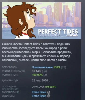 Perfect Tides: Station to Station АВТО STEAM РОССИЯ